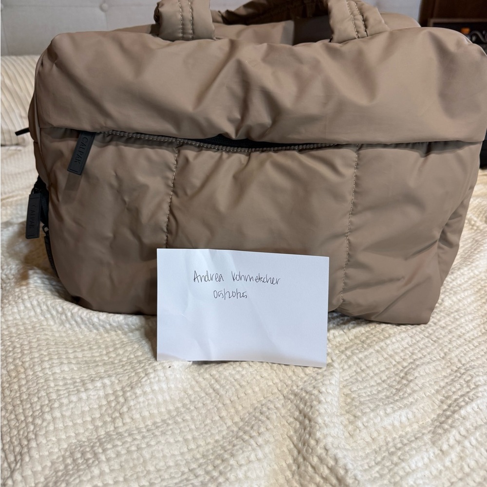 Calpak Luka Duffel in Chocolate